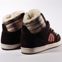 Обувь зимняя женская Etnies Estrella Brown/Orange артикул 4927c.