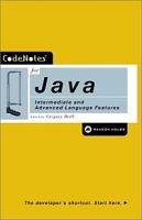 Codenotes for Java: Intermediate and Advanced Language Features артикул 4903c.